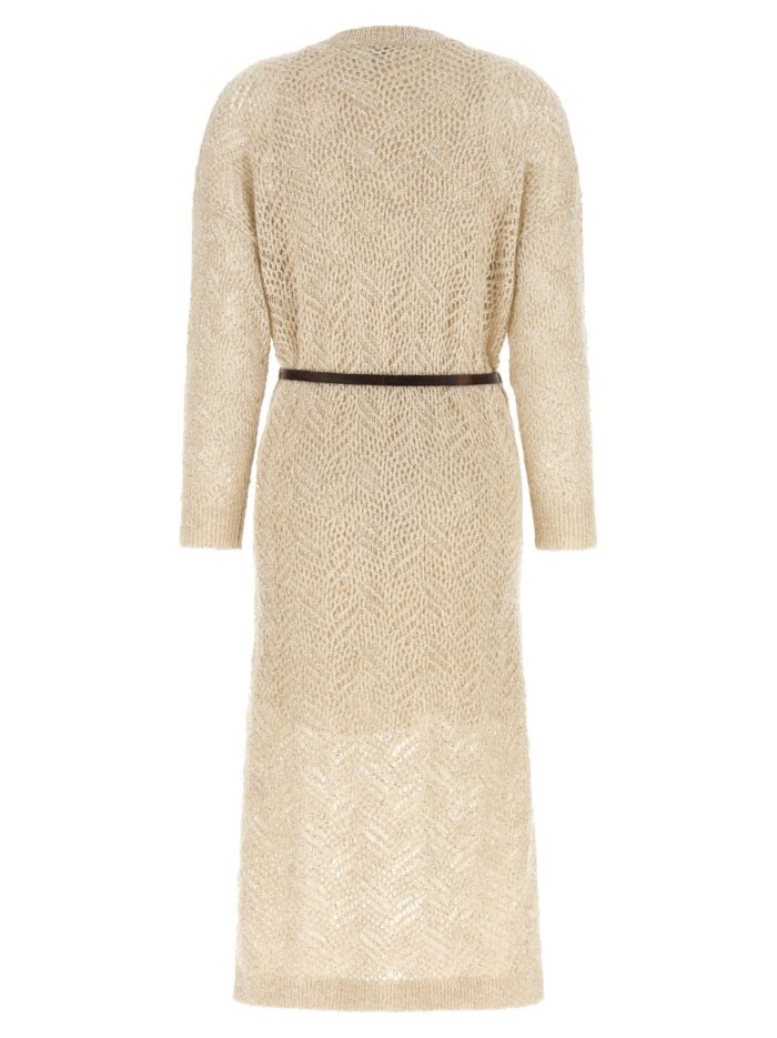 Brunello Cucinelli 'Dazzling Abstact Leaf' Dress