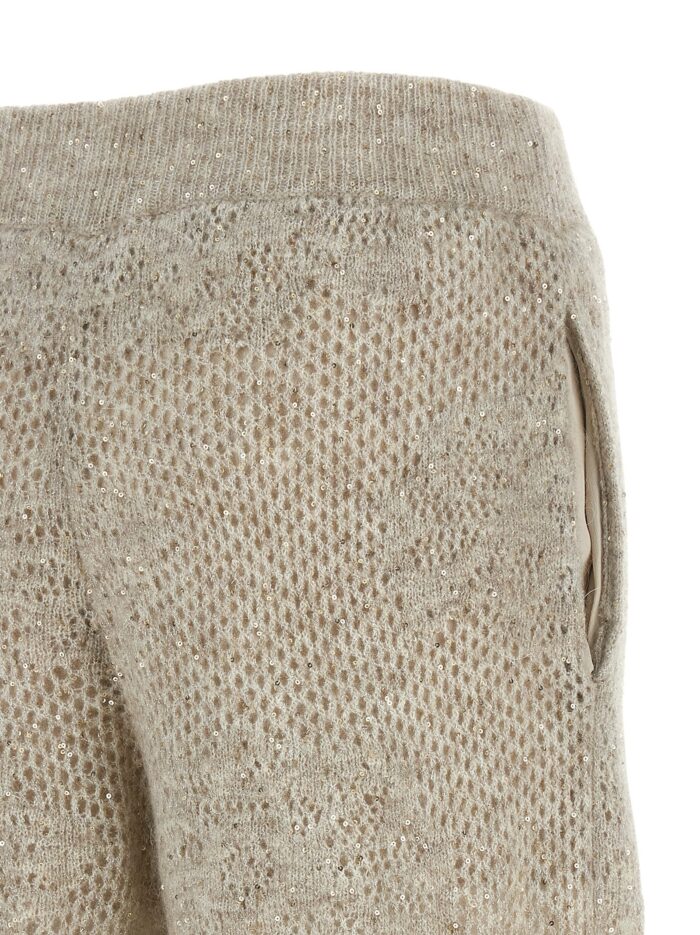 Brunello Cucinelli 'Dazzling Abstact Leaf' Pants