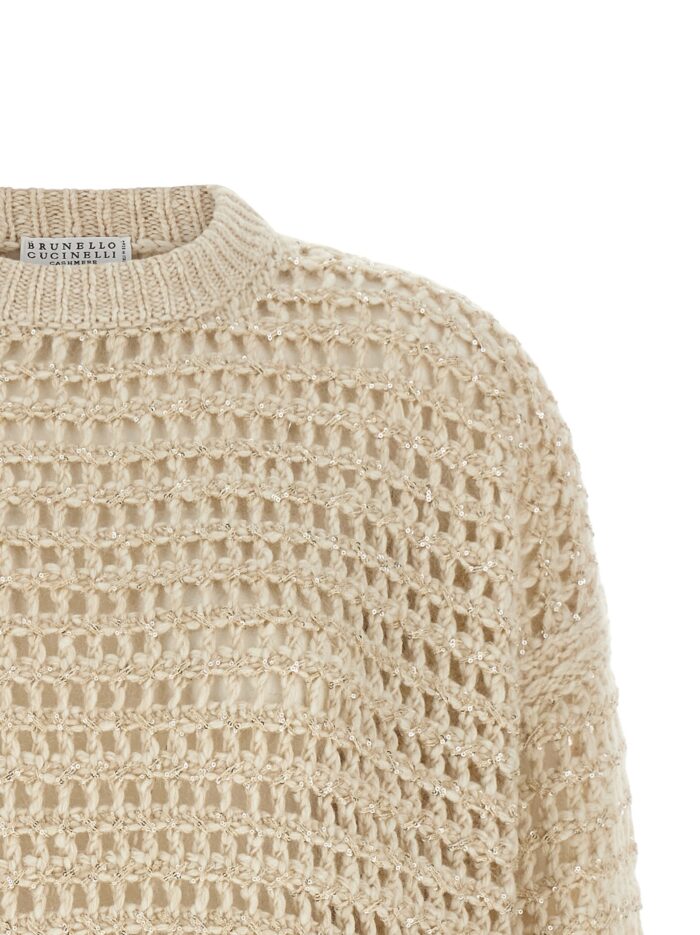 Brunello Cucinelli 'Dazzling Braids' Sweater