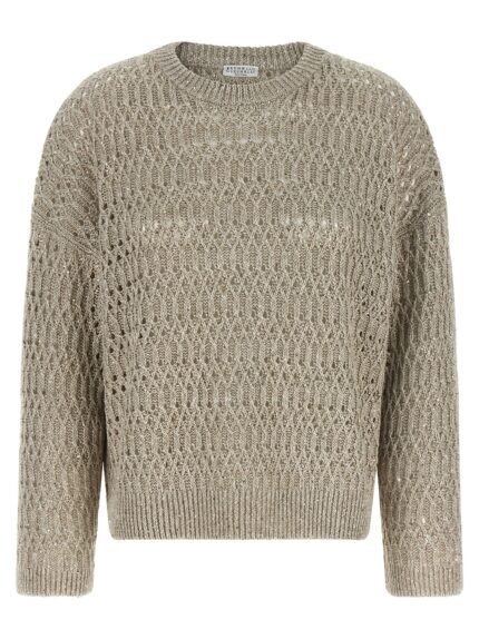 Brunello Cucinelli 'Dazzling Braids' Sweater