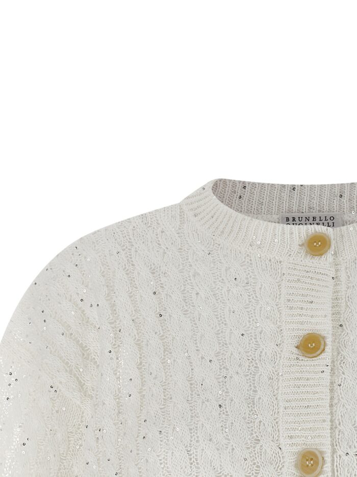 Brunello Cucinelli 'Dazzling Cable' Cardigan