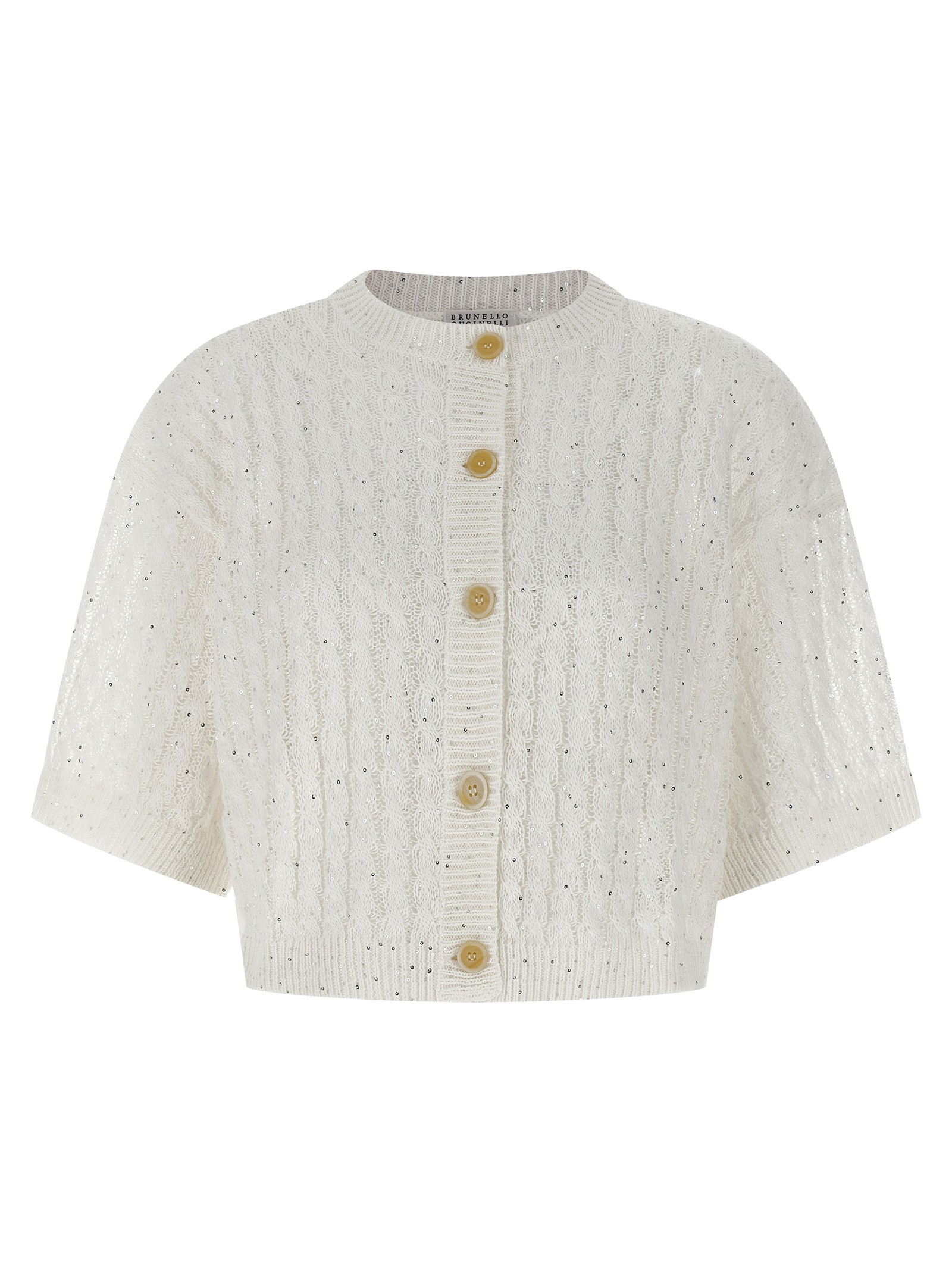 Brunello Cucinelli 'Dazzling Cable' Cardigan