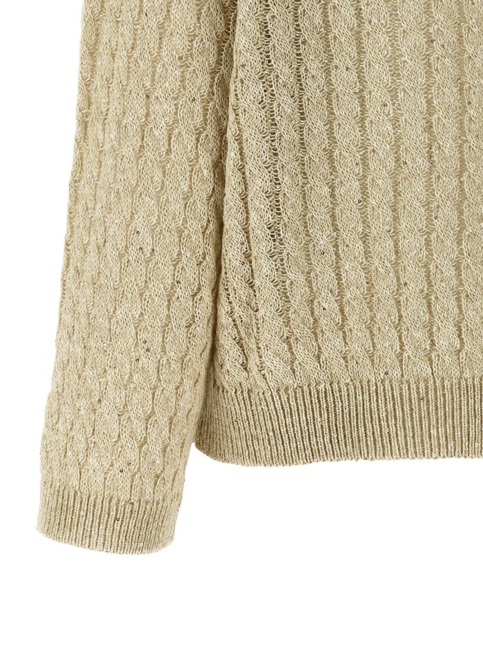 Brunello Cucinelli 'Dazzling Cable' Sweater