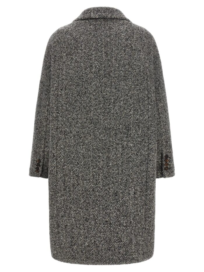 Brunello Cucinelli Virgin Wool And Alpaca Overcoat