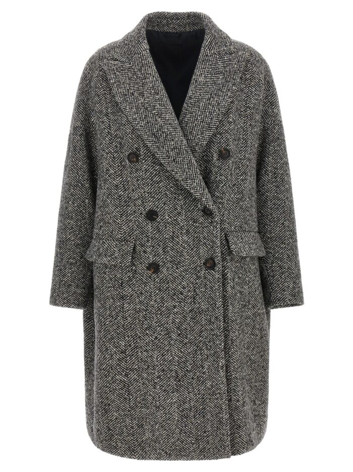 Brunello Cucinelli Virgin Wool And Alpaca Overcoat