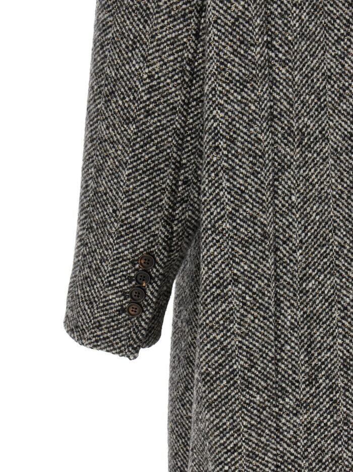 Brunello Cucinelli Virgin Wool And Alpaca Overcoat