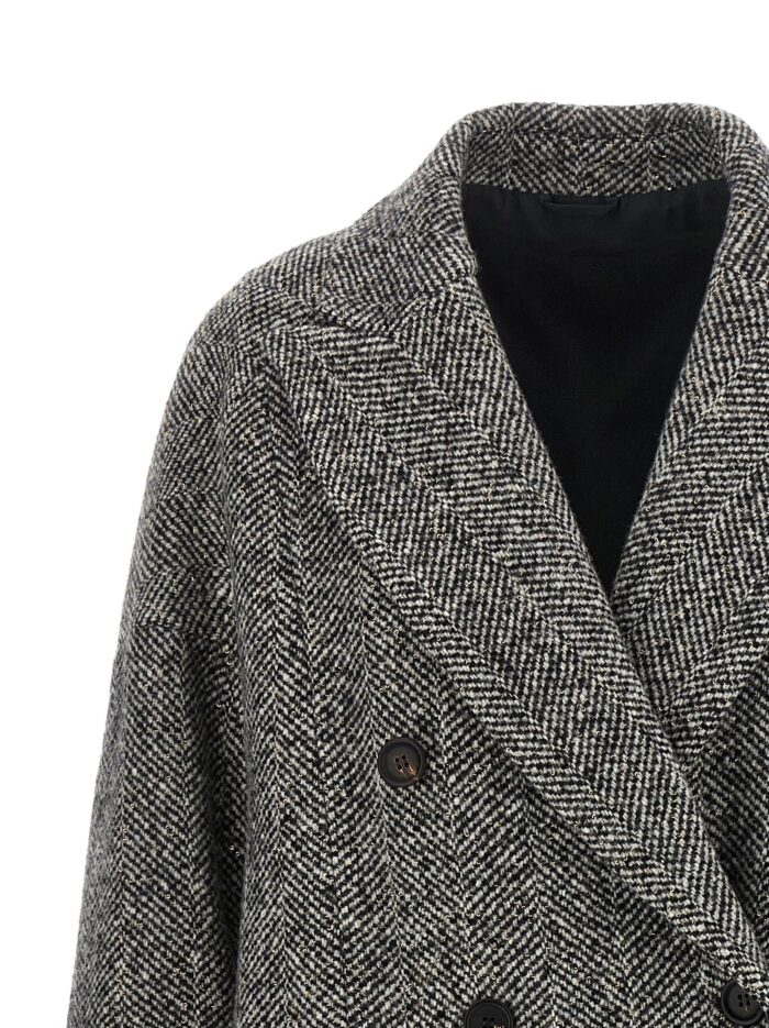 Brunello Cucinelli Virgin Wool And Alpaca Overcoat
