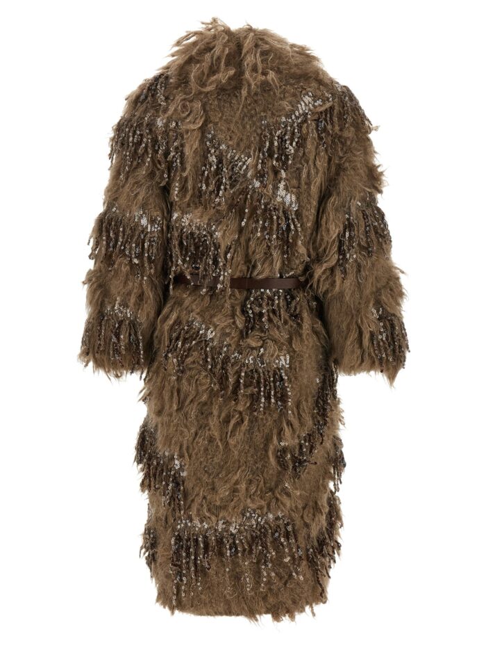 Brunello Cucinelli 'Dazzling Moss Embroidery' Cardigan