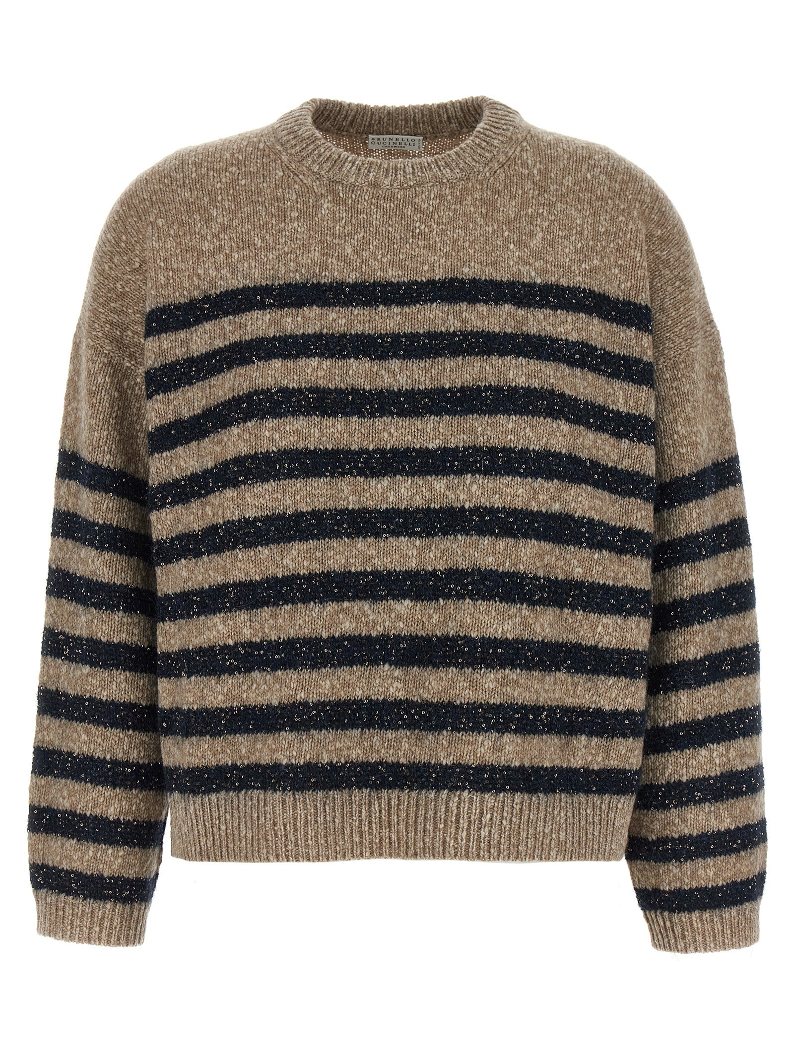Brunello Cucinelli 'Dazzling Stripes' Sweater