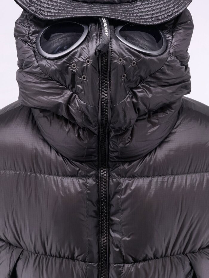C.P.COMPANY D.D. Shell Explorer Lens Down Jacket In 7-denier Matte Micro-ripstop Nylon