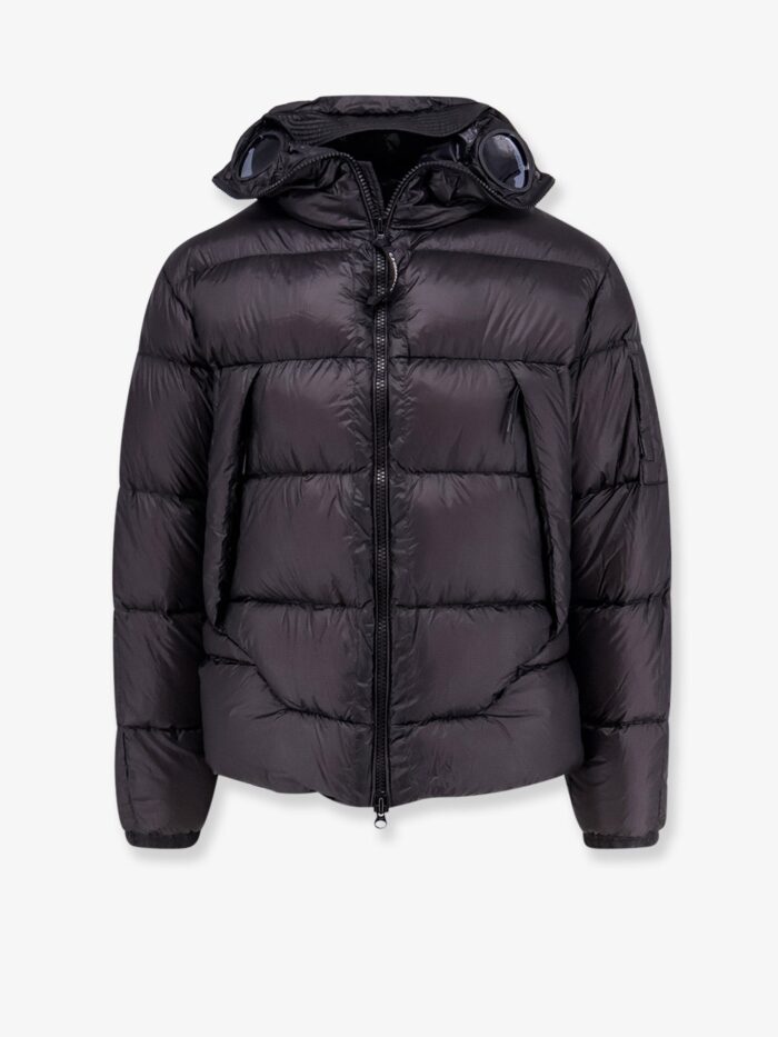 c.p.company d.d. shell explorer lens down jacket in 7 denier matte micro ripstop nylon C.P.COMPANY D.D. Shell Explorer Lens Down Jacket In 7-denier Matte Micro-ripstop Nylon