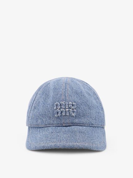 Miu Miu Debun Blue Hat