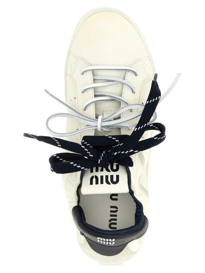 Miu Miu Deco Calf Sneakers
