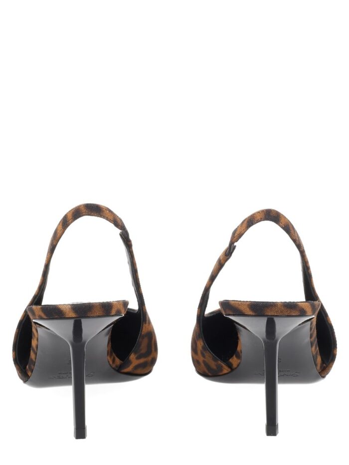 Saint Laurent Décolleté "Babylone Breteuil" In Gros-Grain