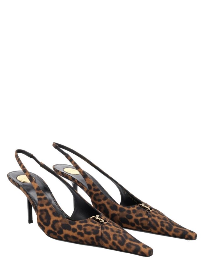 Saint Laurent Décolleté "Babylone Breteuil" In Gros-Grain