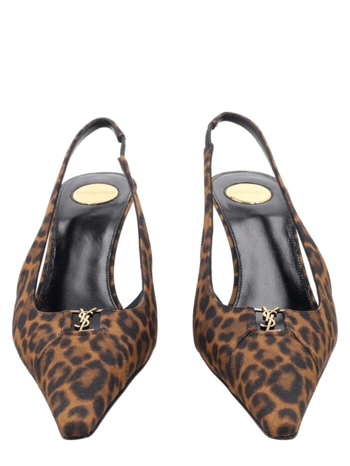 Saint Laurent Décolleté "Babylone Breteuil" In Gros-Grain