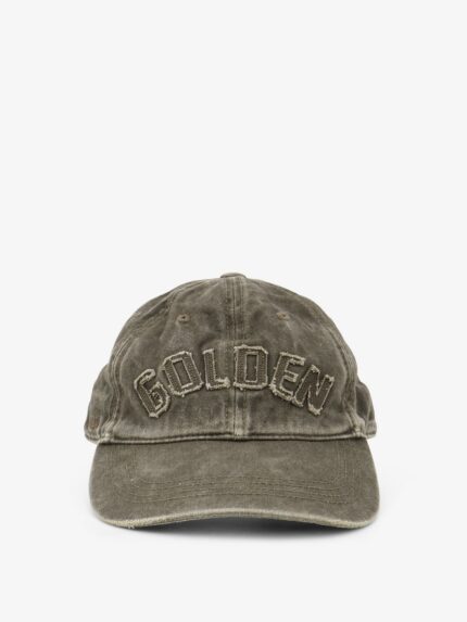Golden Goose Deluxe Brand Decostructed Washed Cotton Baseball Cap