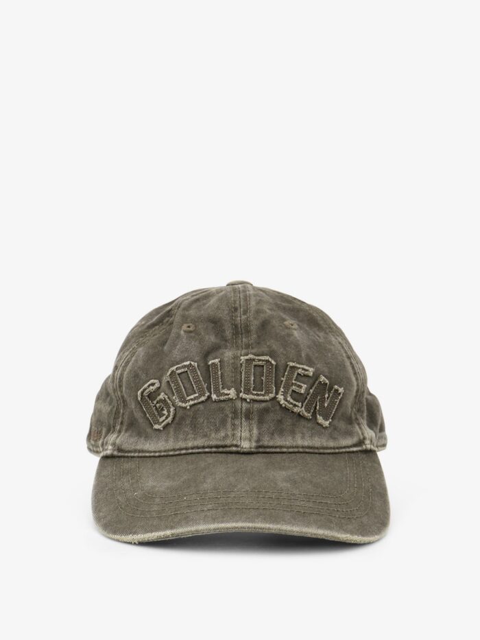 golden goose deluxe brand decostructed washed cotton baseball cap Golden Goose Deluxe Brand Decostructed Washed Cotton Baseball Cap