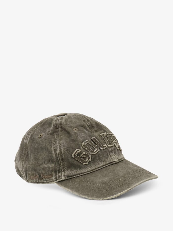 Golden Goose Deluxe Brand Decostructed Washed Cotton Baseball Cap