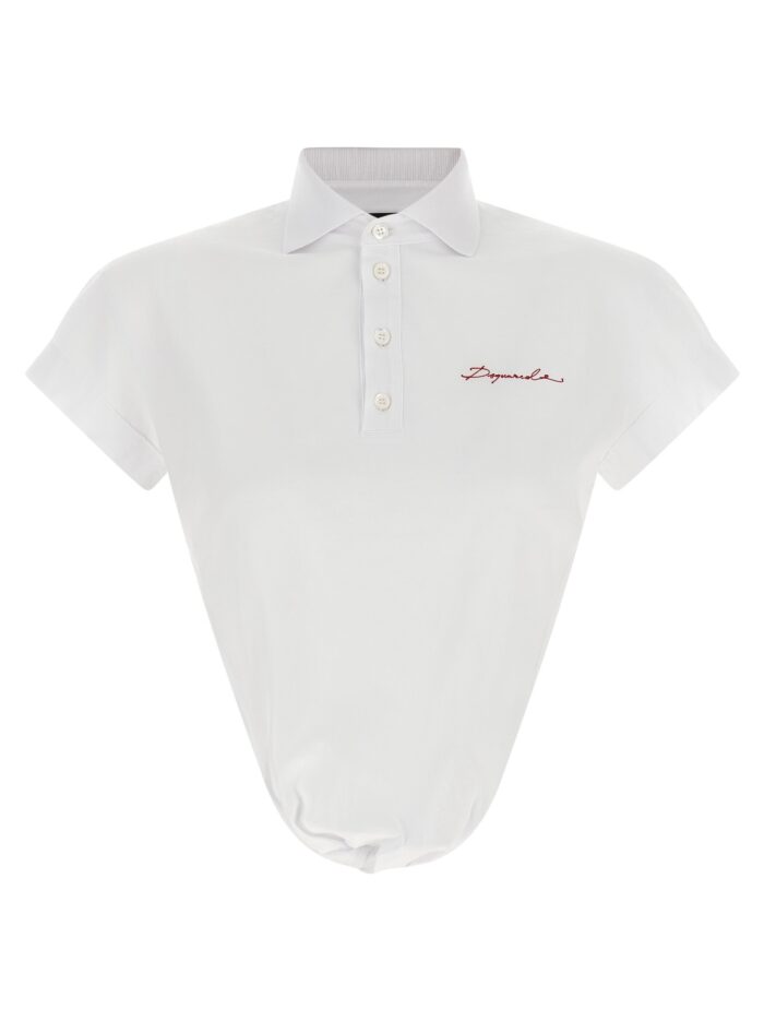 dsquared2 'deep cut just right fit' polo shirt Dsquared2 'Deep Cut Just Right Fit' Polo Shirt