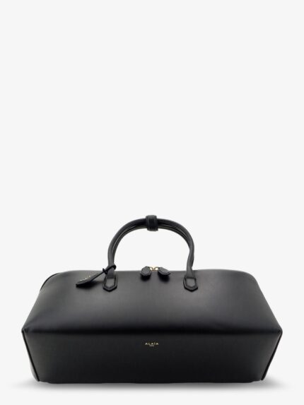 ALAIA Delta Medium Leather Handbag