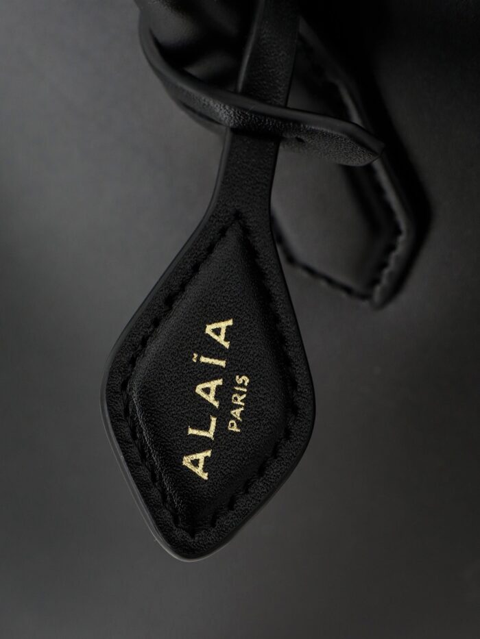 ALAIA Delta Medium Leather Handbag