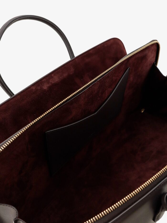 ALAIA Delta Medium Leather Handbag