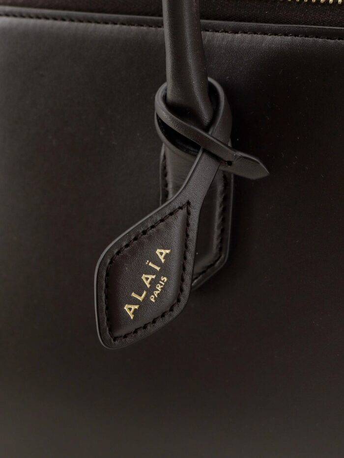 ALAIA Delta Medium Leather Handbag
