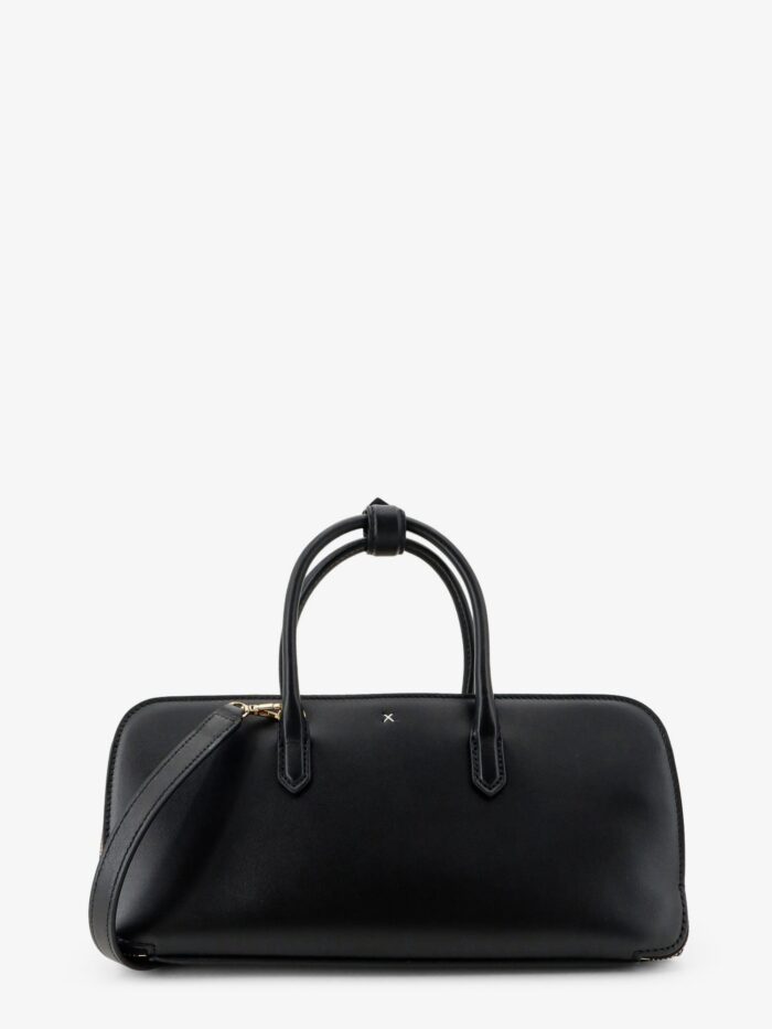 ALAIA Delta Small Leather Handbag