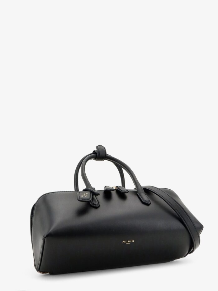 ALAIA Delta Small Leather Handbag