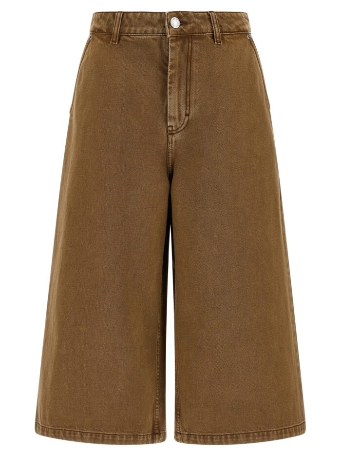 ami paris denim bermuda shorts AMI PARIS Denim Bermuda Shorts
