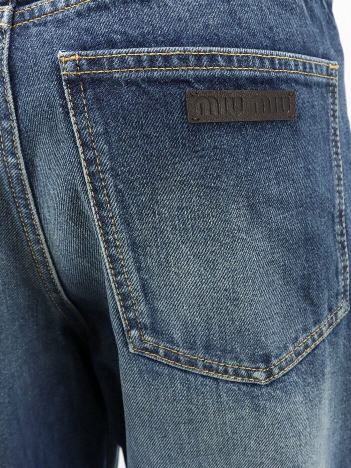 Miu Miu Denim Blue Jeans