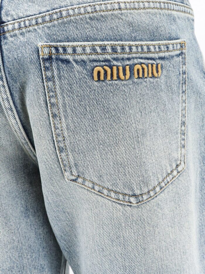 Miu Miu Denim Blue Jeans