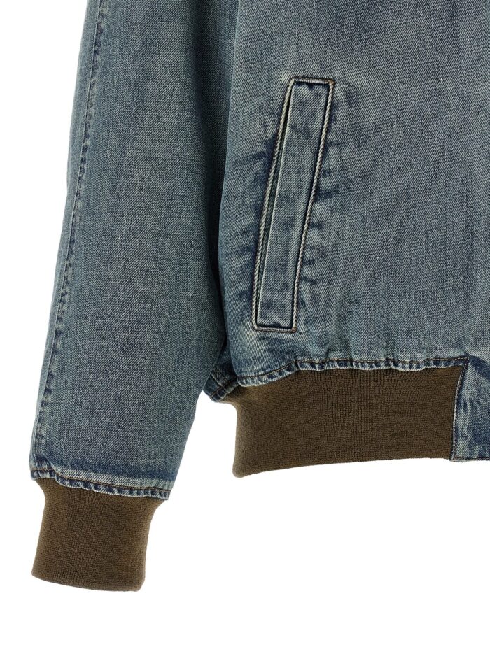 Miu Miu Denim Bomber Jacket