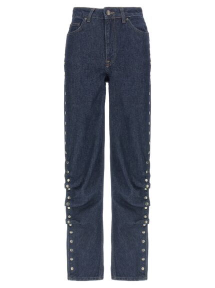 ROTATE BIRGER CHRISTENSEN 'Denim Buttoned' Jeans