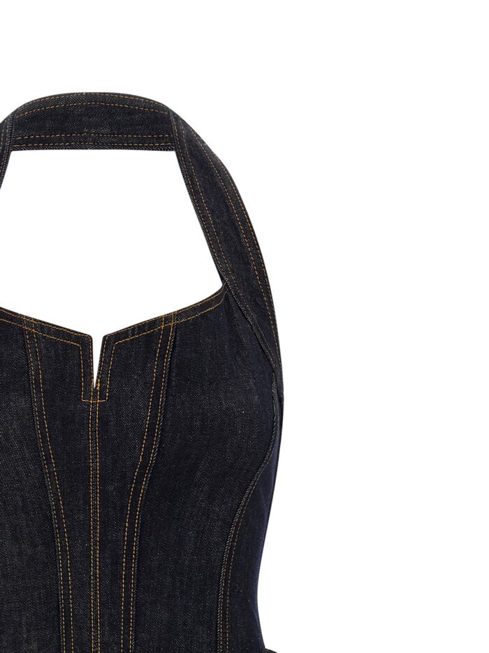 SELF PORTRAIT Denim Dress