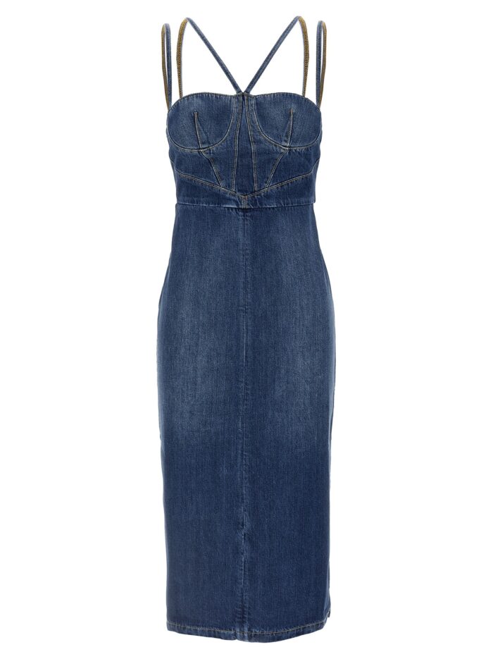 nensi dojaka denim dress NENSI DOJAKA Denim Dress