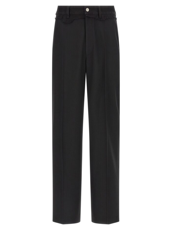 mm6 maison margiela denim insert pants MM6 MAISON MARGIELA Denim Insert Pants