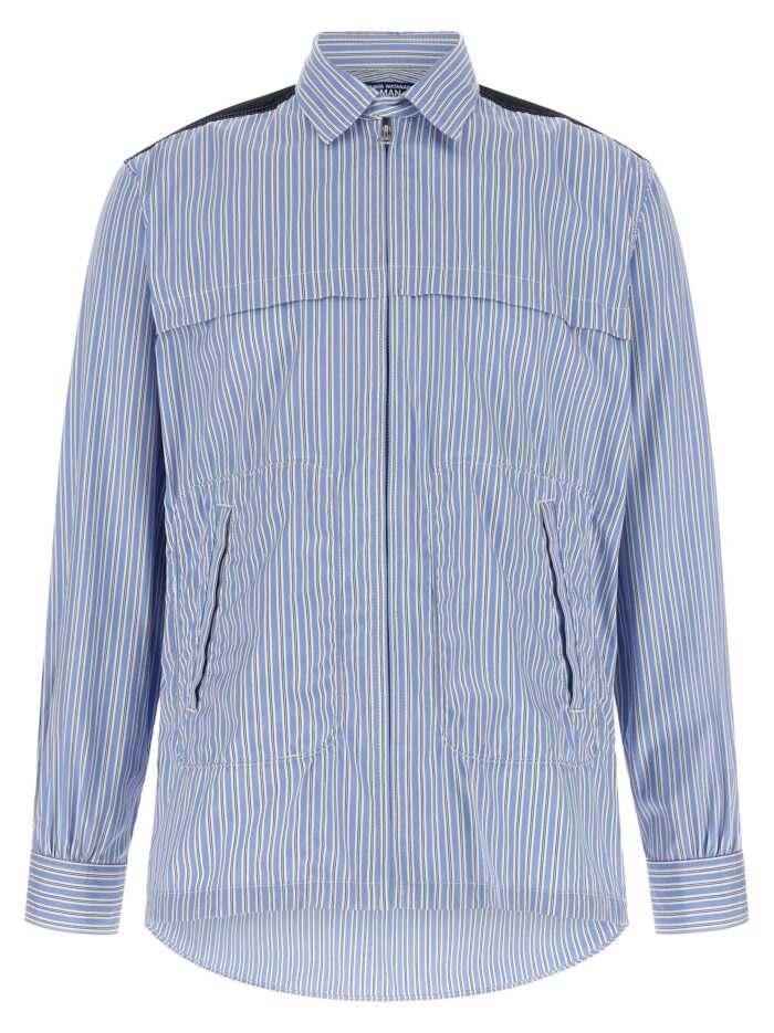 junya watanabe denim insert shirt JUNYA WATANABE Denim Insert Shirt