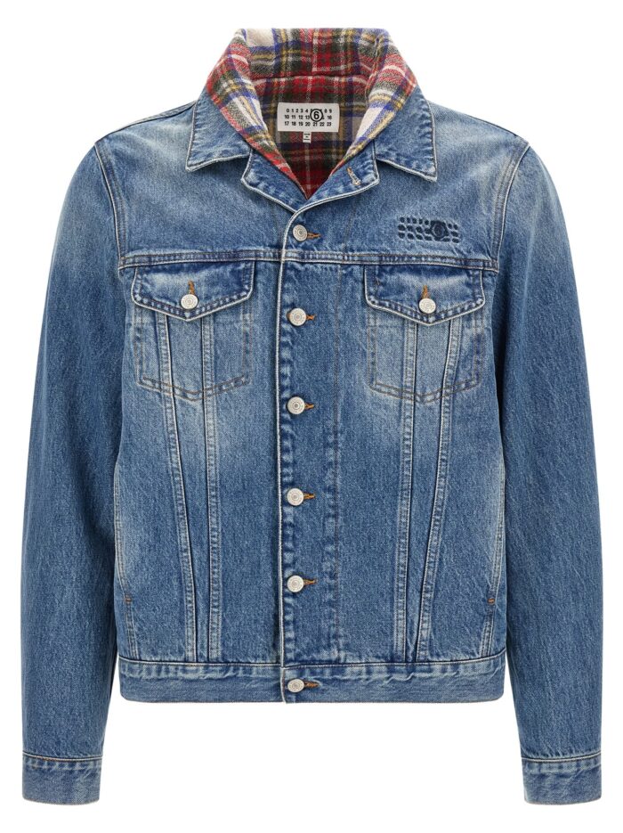 mm6 maison margiela denim jacket MM6 MAISON MARGIELA Denim Jacket