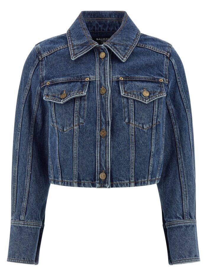 balmain denim jacket Balmain Denim Jacket