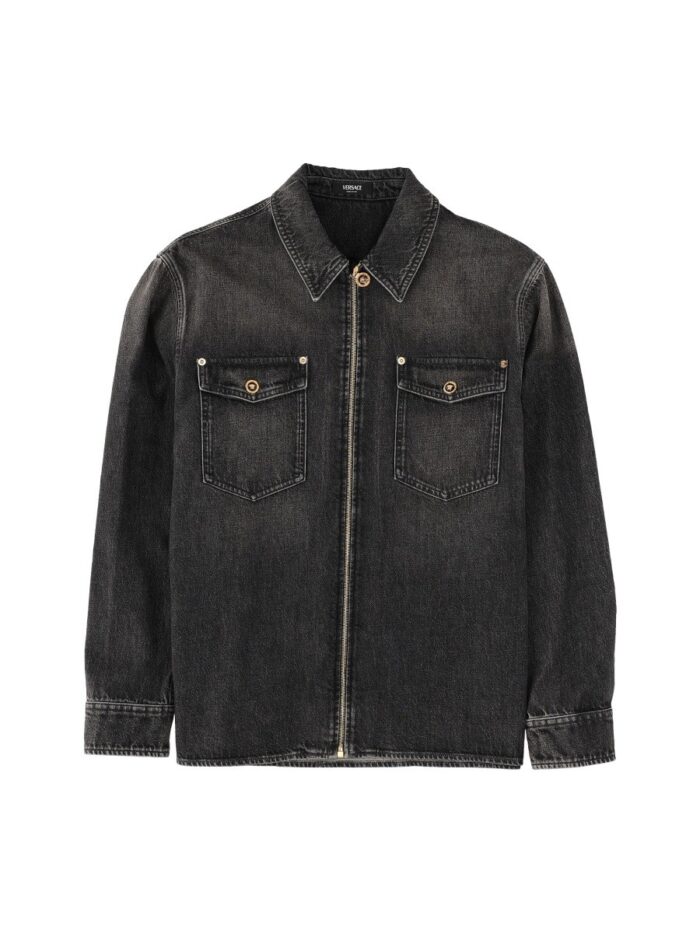 versace denim jacket Versace Denim Jacket