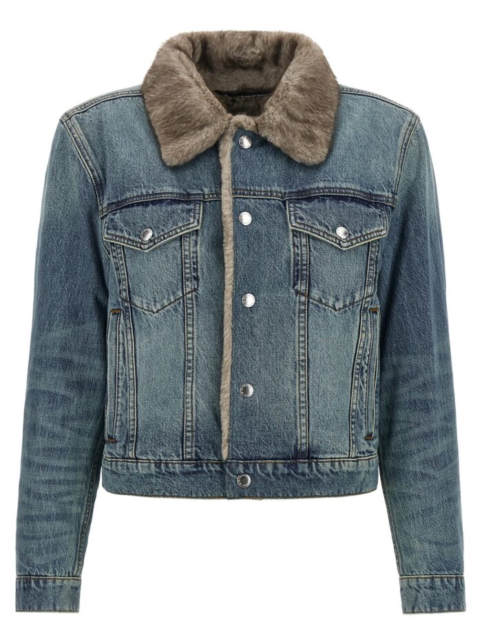 denim x alexander wang denim jacket DENIM X ALEXANDER WANG Denim Jacket