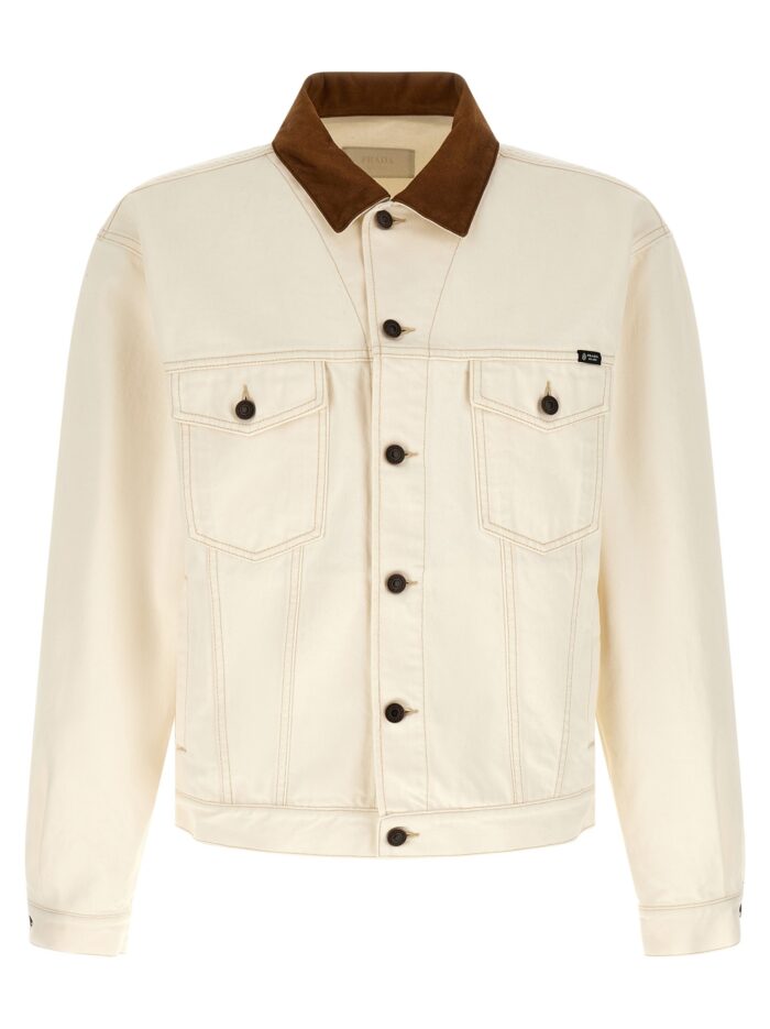prada denim jacket PRADA Denim Jacket