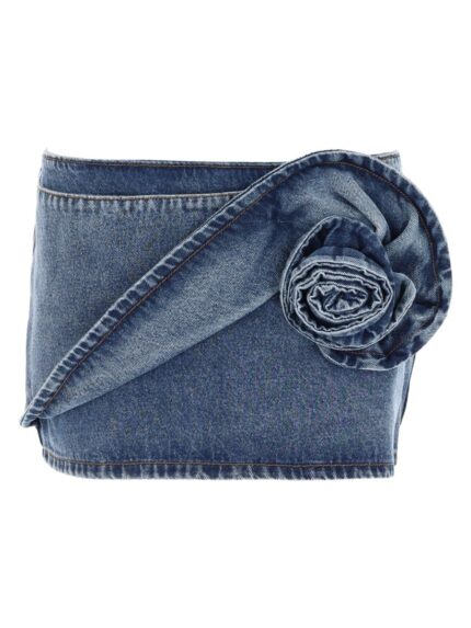 Magda Butrym Denim Miniskirt