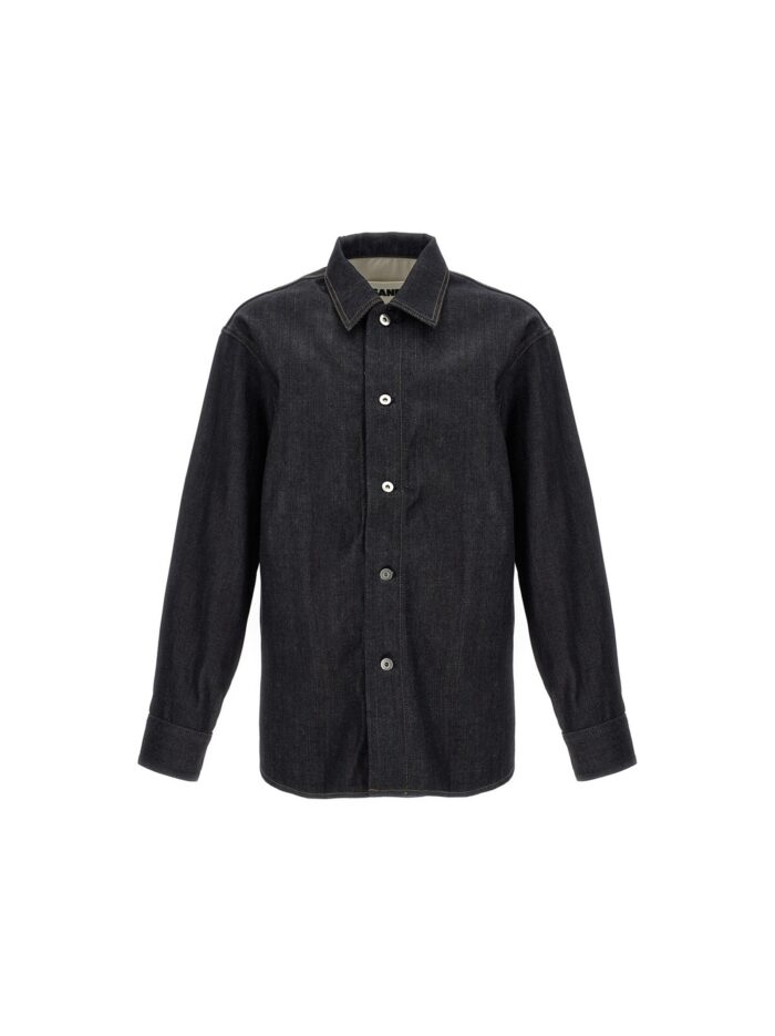 jil sander denim overshirt JIL SANDER Denim Overshirt