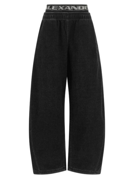 Alexander Wang Denim Pants With Elastic
