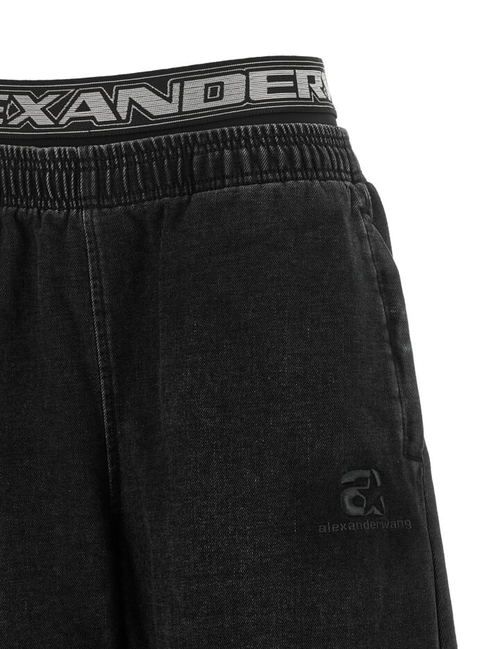 Alexander Wang Denim Pants With Elastic