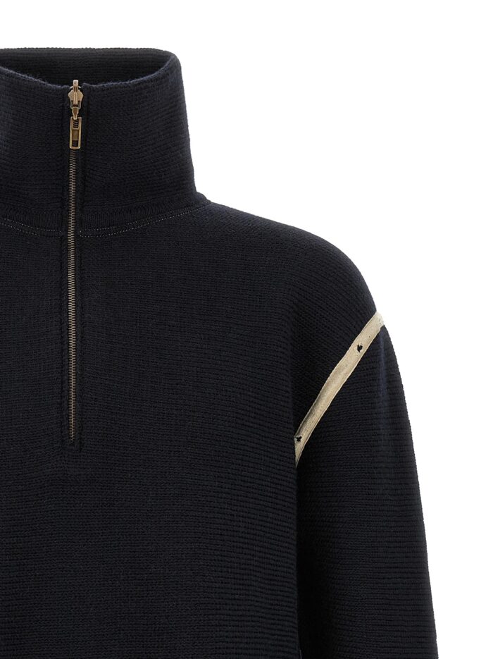 Maison Margiela Denim Patch Sweater