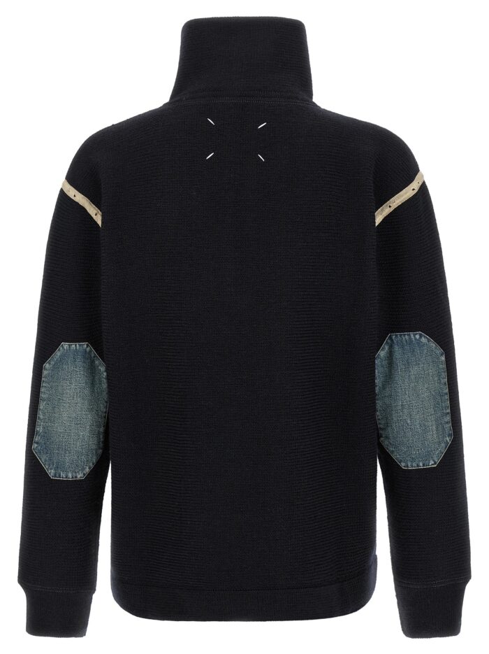 Maison Margiela Denim Patch Sweater